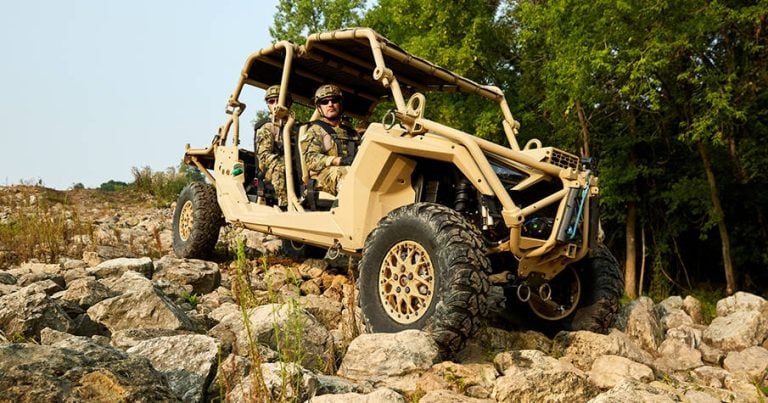 Polaris Unveils New MRZR Alpha Tactical Vehicle with 1kW Exportable Power at Modern Day Marine Expo
