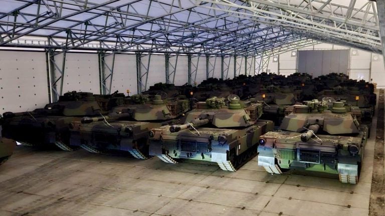 US Delivers Additional M1A2 Abrams Tanks to Poland
