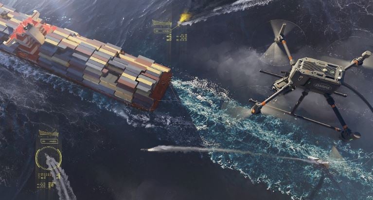 US Military Explores Semi-Autonomous Solutions to Safeguard Commercial Vessels