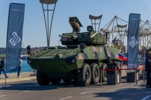 Valhalla Turrets Unveils New Remote Weapon Station for Patria 8×8 AMVs
