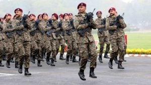 "Olive Green: The Symbol of India's Military Readiness and Unity"