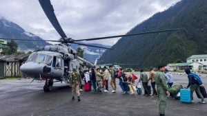 76 Indian Army Personnel Airlifted to Safety Amid Landslides in North Sikkim