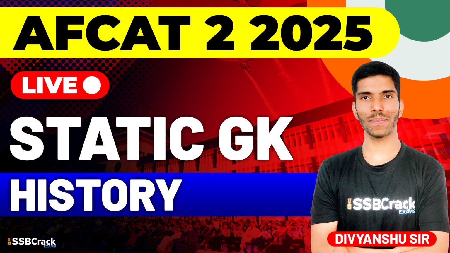 AFCAT 2 2025 Exam Static GK - History