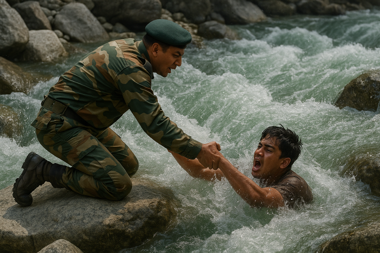 Army jawan drowns while rescuing friend in Uttarakhand's Nandakini river