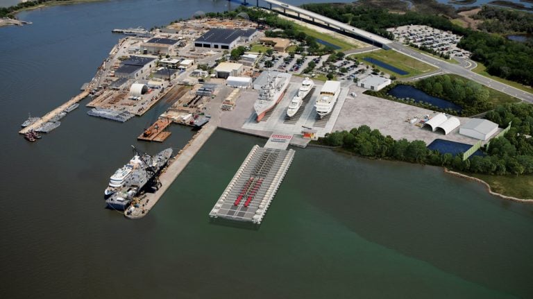 BAE Systems Opens $250 Million Shiplift Facility in Jacksonville, Florida