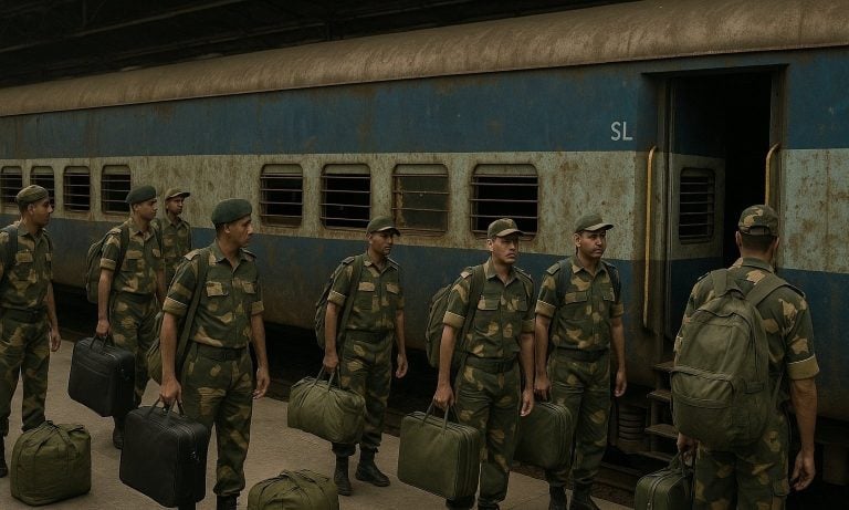 BSF Raises Concerns Over Delayed and Unhygienic Train for Amarnath Yatra Troops