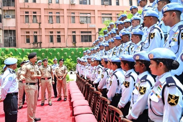 BSF Sends 160-Person Contingent for UN Mission in Congo