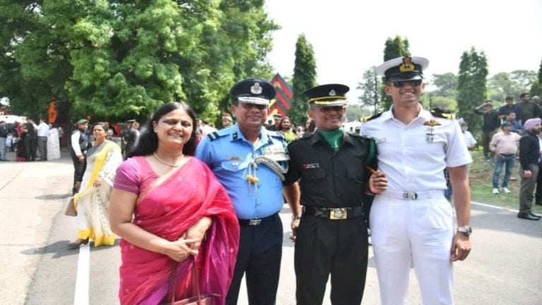 Bengaluru Family Achieves Rare Distinction with Members in Army, Navy, and Air Force