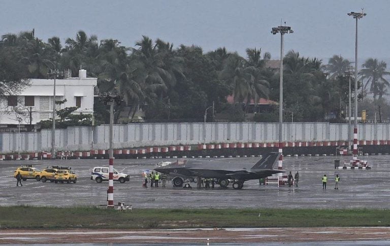 British F-35 Fighter Jet Stranded at Trivandrum Airport for Fifth Day Following Emergency Landing