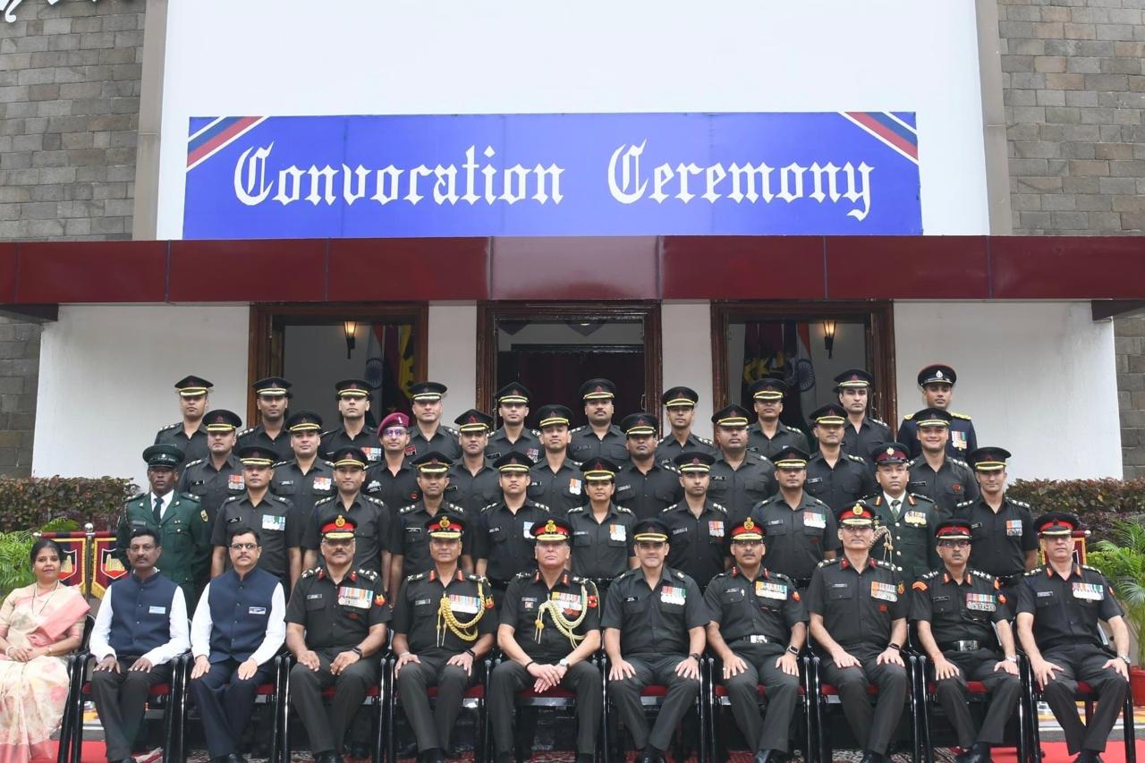CME Pune Celebrates Graduation of MTech and TES Officers, Emphasizing Technological Self-Reliance in Armed Forces