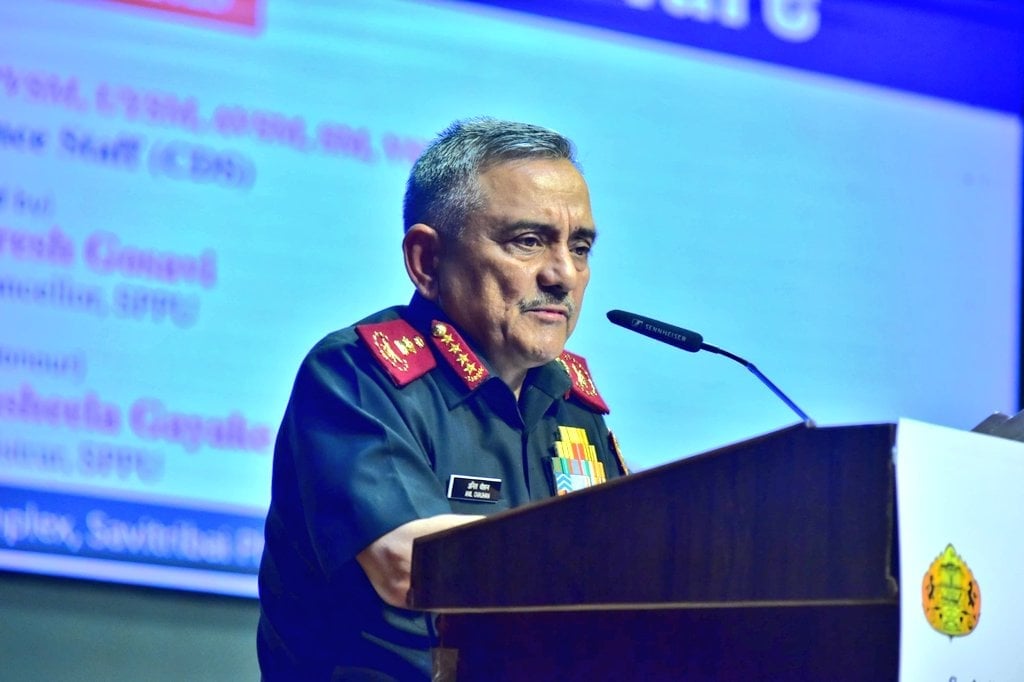 General Anil Chauhan discusses Future Wars and Warfare at Pune University
