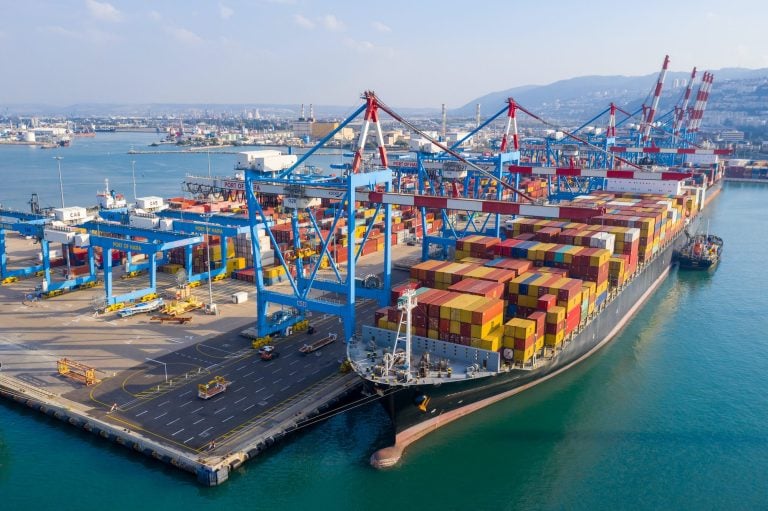Haifa Port Unaffected by Iran's Missile Strikes
