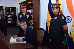 India and Sri Lanka Strengthen Defence Ties with Inauguration of Friendship Reading Section at SLMA