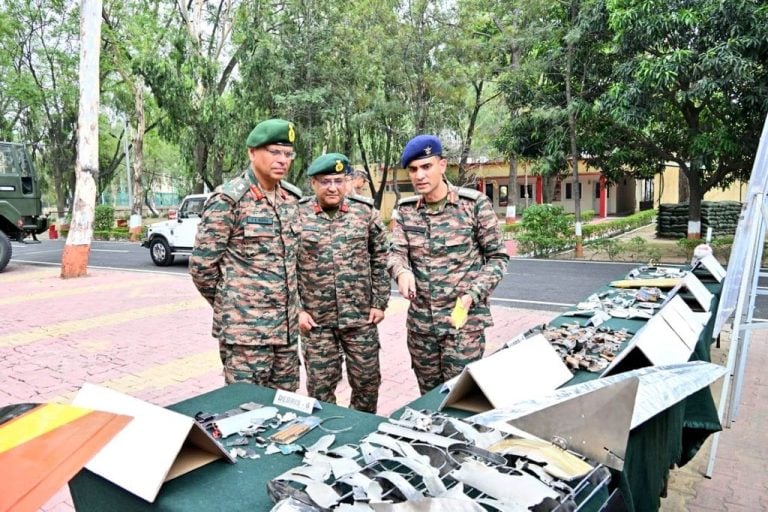 Indian Army GOC Reviews Air Defence Brigade's Preparedness in Jammu and Kashmir