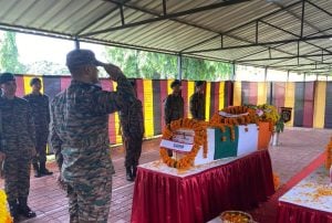 Indian Army Honors Soldiers Killed in Sikkim Landslide During Wreath-Laying Ceremony