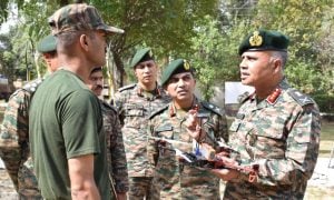 Indian Army's GOC Reviews Panther Division's Operational Readiness and Modernization Efforts