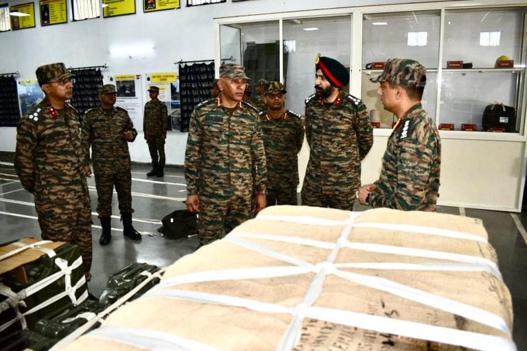 Indian Army's Northern Command Reviews Logistical Operations to Enhance Border Preparedness