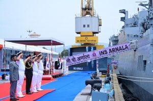 Indian Navy Commissions INS Arnala, First Indigenously Designed Anti-Submarine Warfare Vessel