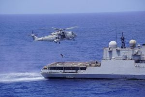 Indian Navy and Royal Navy Conduct Joint Passage Exercise in North Arabian Sea