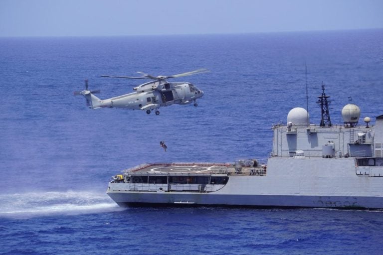 Indian Navy and Royal Navy Conduct Joint Passage Exercise in North Arabian Sea