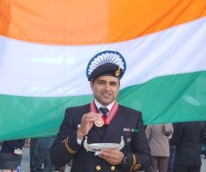 Indian Navy's Omkar Singh Wins Historic Bronze at 55th CISM World Military Shooting Championship