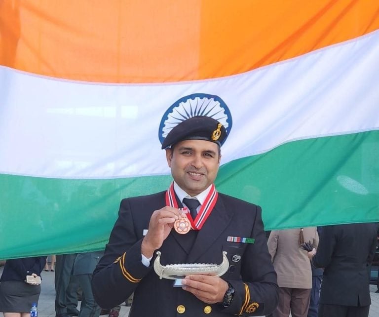 Indian Navy's Omkar Singh Wins Historic Bronze at 55th CISM World Military Shooting Championship