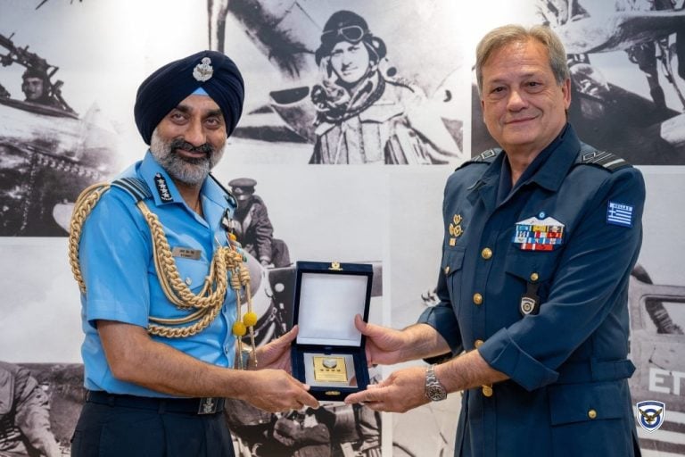 India's Air Chief Marshal Visits Greece to Enhance Defence Ties