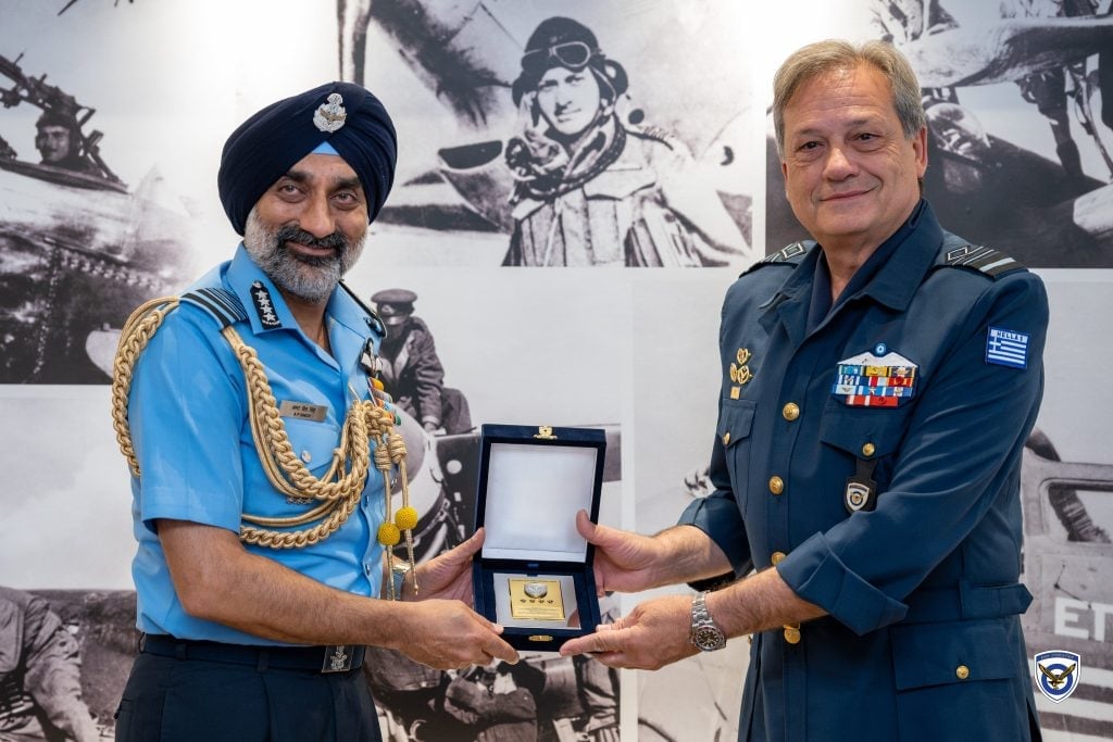 India's Air Chief Marshal Visits Greece to Enhance Defence Ties