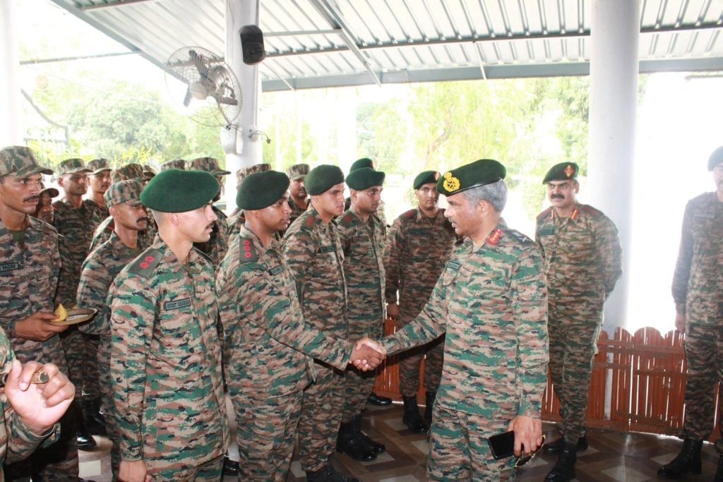 Lieutenant General Katiyar Reviews Operational Readiness of Double Victory Brigade in Punjab