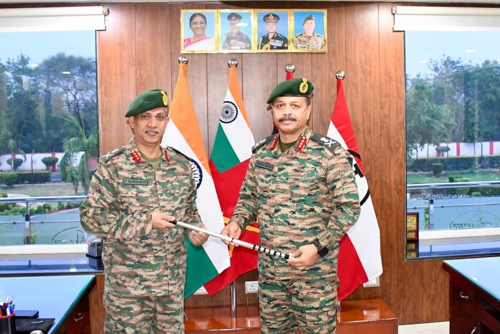 Lieutenant General V Hariharan Takes Command of Indian Army's Strike One Corps