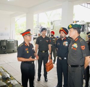Lt Gen Dhiraj Seth Reviews Air Defence Brigade's Preparedness and Technological Advancements