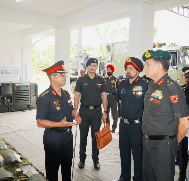 Lt Gen Dhiraj Seth Reviews Air Defence Brigade's Preparedness and Technological Advancements