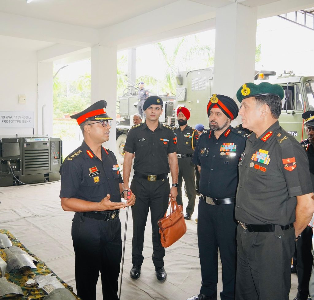 Lt Gen Dhiraj Seth Reviews Air Defence Brigade's Preparedness and Technological Advancements