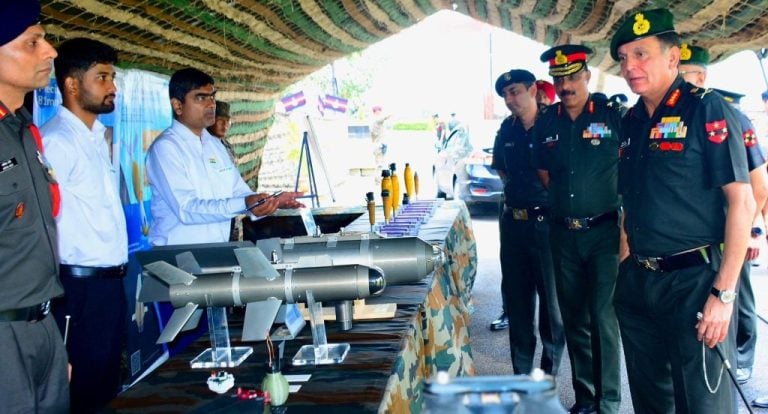 Lt Gen Dhiraj Seth Reviews Innovations in Ammunition at Dehu Road Military Station