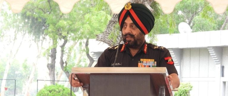 Lt Gen Manjinder Singh Reviews Combat Preparedness at Faridkot Military Station