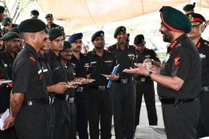 Lt Gen Manjinder Singh Reviews Operational Preparedness at Fazilka and Abohar Military Stations