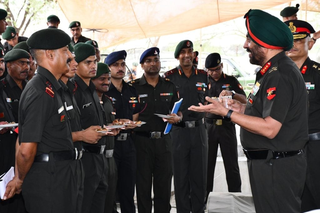 Lt Gen Manjinder Singh Reviews Operational Preparedness at Fazilka and Abohar Military Stations