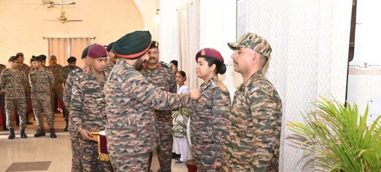 Lt Gen Manjinder Singh Visits Military Hospital Jaipur to Support Early Intervention for Differently-Abled Children