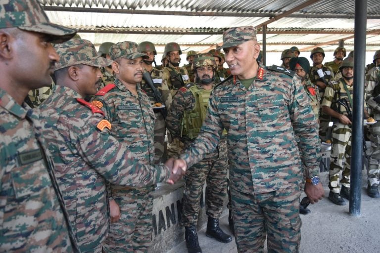 Lt Gen Pratik Sharma Reviews Security Situation in North Kashmir Amidst Rising Tensions along LoC
