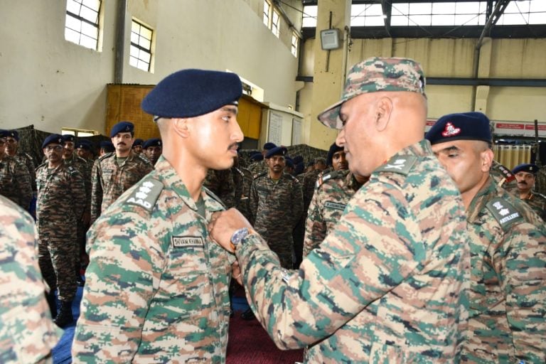 Lt Gen Pratik Sharma Reviews Whiteknight Air Defence Brigade Amid Rising Security Concerns