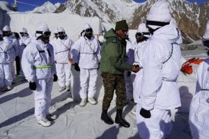 Lt Gen Pratik Sharma Visits Siachen Glacier to Reaffirm India's Commitment and Address Environmental Concerns