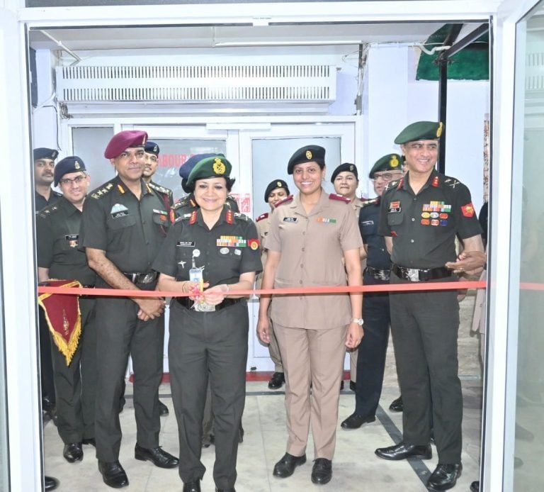 Lt Gen Sadhna S Nair Visits Base Hospital Delhi Cantt to Inaugurate Newly Renovated Facilities