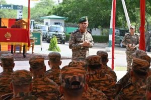 Lt Gen Sharma Reviews Golden Arrow Division's Preparedness Amid Evolving Security Dynamics