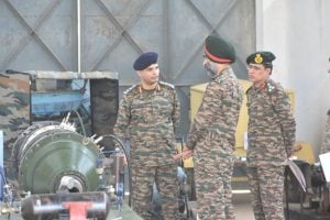 Lt Gen Vandra Reviews Black Charger Brigade's Technological Advancements and Operational Readiness
