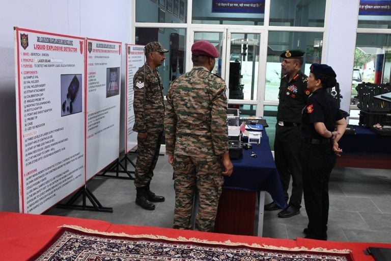 Lt Gen Vikas Rohella Visits 201 Counter Explosive Device Unit to Enhance Counter-IED Preparedness