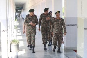 Major General D Vivekanand Evaluates Medical Readiness at Military Hospital Pathankot