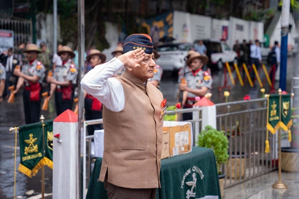 Mizoram Governor Leads 84th Raising Day Commemorations of Assam Regiment in Aizawl