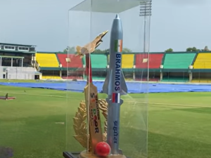 Operation Sindoor Cup Trophy Unveiled Ahead of Cricket Match Honoring Indian Armed Forces