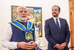 PM Modi Receives Highest Civilian Honour from Cyprus During Historic Visit
