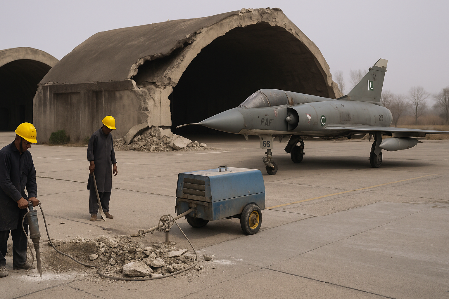 Pakistan Air Force Issues Urgent Repair Tenders Following Damage from India’s Operation Sindoor